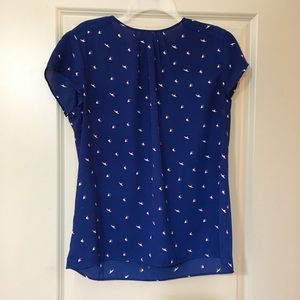 Banana Republic Factory blue blouse